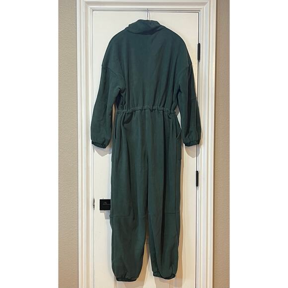 Womens Fleece Jumpsuit Onesie Winter Warm Overalls Large - Picture 8 of 9